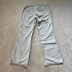 Vintage Y2K Aeropostale low rise cream / khaki flare pants